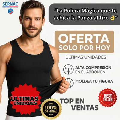 🔥Polera Térmica Reductiva: DILE ADIOS A LA GUATA , MEJORA TU FIGURA💪🏻