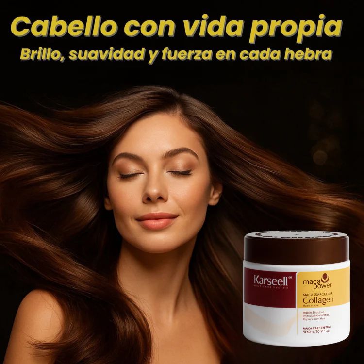 KARSELL EL ORIGINAL: Botox Capilar que Transforma tu Melena desde la raíz!