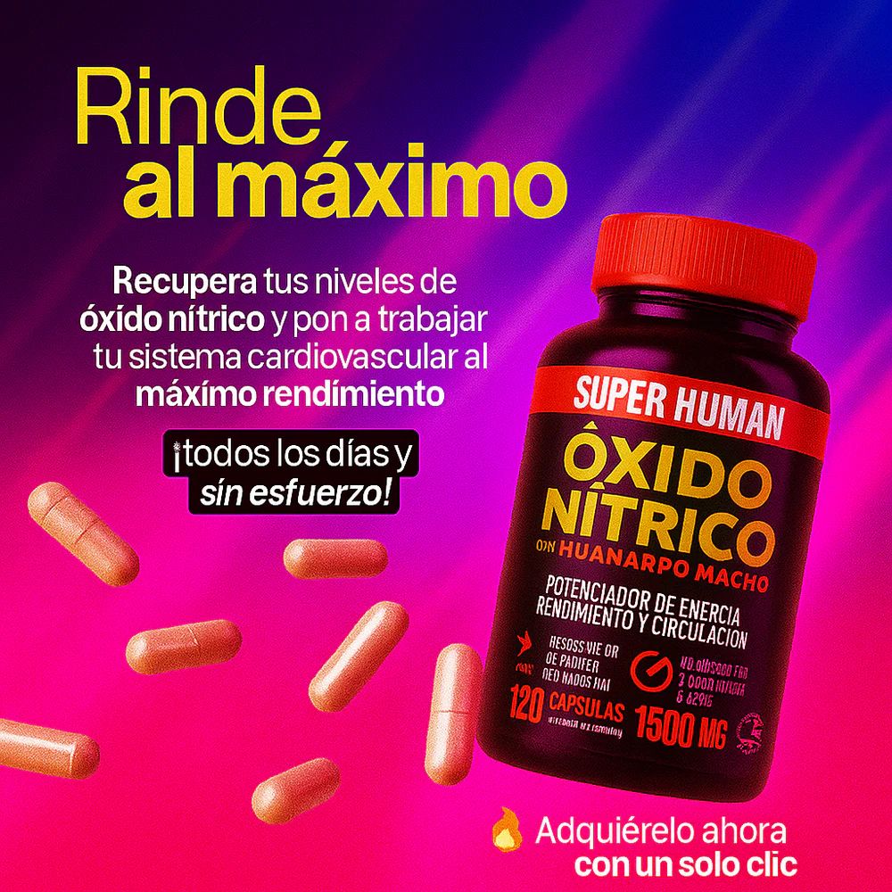 🔥Óxido Nítrico 100 % ORIGINAL : "Explosión de Fuerza, Activa tu Cuerpo, Multiplica tu Rendimiento"