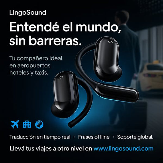 Lingo XR4 Auricular traductor de idiomas en tiempo real