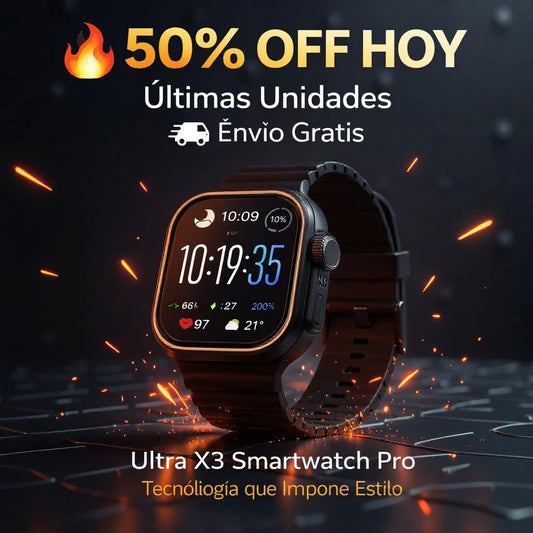Ultra X3 Smartwatch  PRO-  💥MÁS POTENCIA Y ESTILO🔥