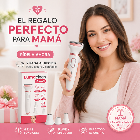 🩷DEPILADORA 4 EN 1 RECARGABLE- EL REGALO PERFECTO PARA MAMÁ💖✨