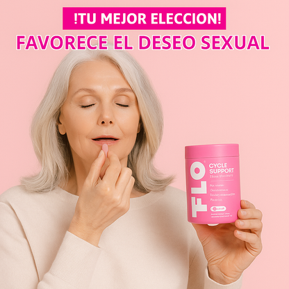 FLO -Hormonas Equilibradas🔥 Vive tu mejor etapa💗 Renueva tu deseo