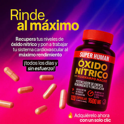 🔥Óxido Nítrico 100 % ORIGINAL : "Explosión de Fuerza, Activa tu Cuerpo, Multiplica tu Rendimiento"