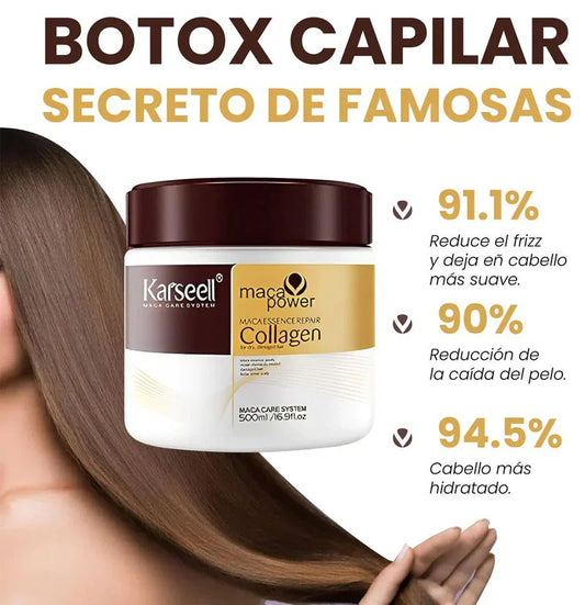 KARSELL EL ORIGINAL: Botox Capilar que Transforma tu Melena desde la raíz!