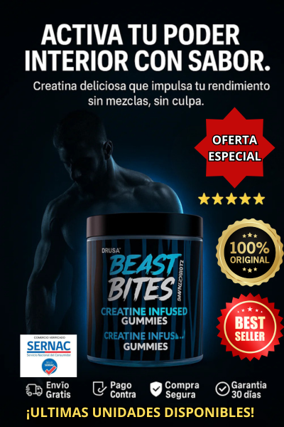 💪“Beats Bites 150 Gomitas La Original: El Secreto que Transforma tu Cuerpo desde Adentro”🩷
