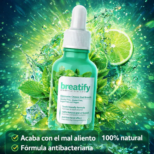 Breatify- ❤️‍🩹" Despidete del Mal Aliento en Segundos"💚 ¡OFERTA 2 X 1 SOLO POR HOY!